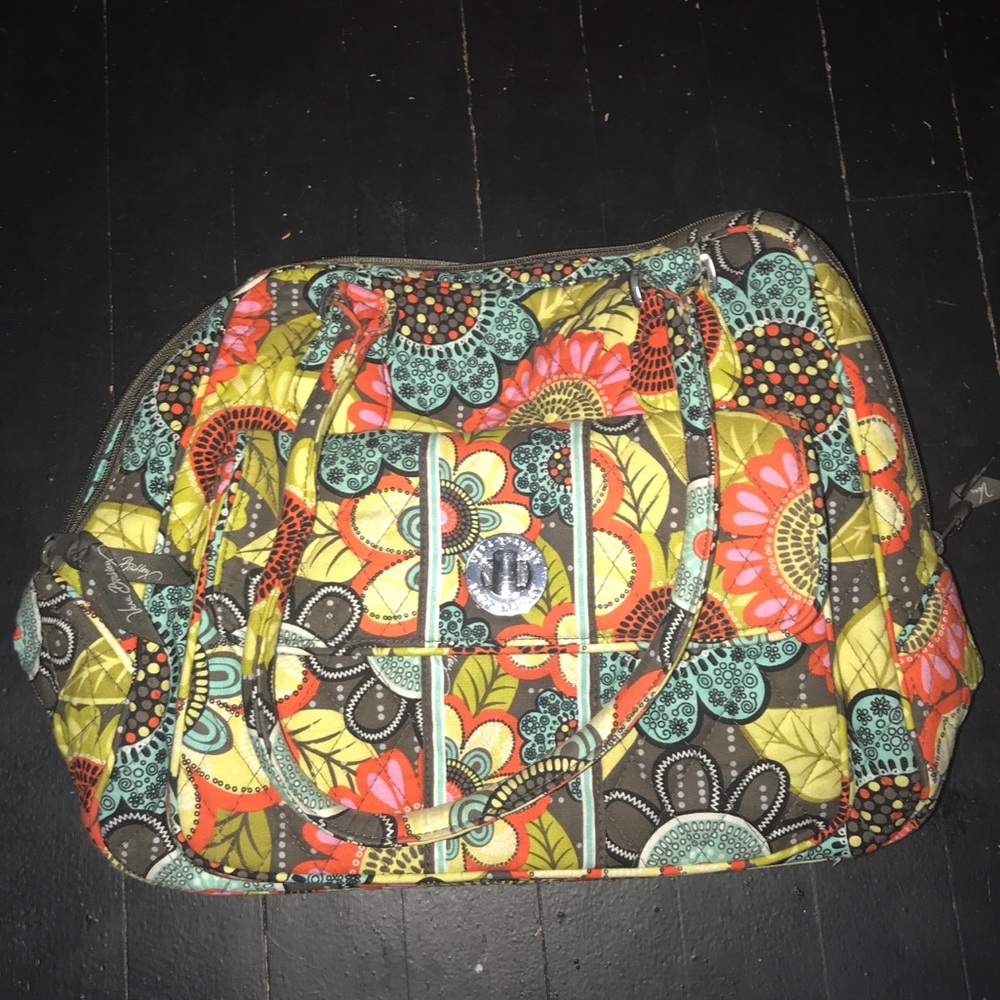 Vera Bradley buckle handbag